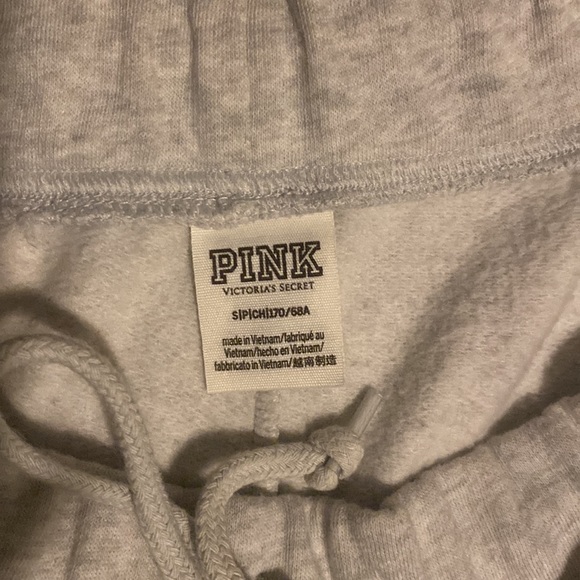 Pink Victoria Secret Sweatpant Shorts - Picture 3 of 4